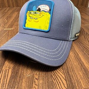 Overlord SpongeBob: Sneaky Smile Meme Trucker Hat